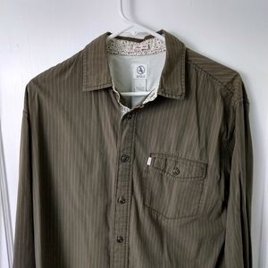 Aigle Button Down Pinstripe Shirt